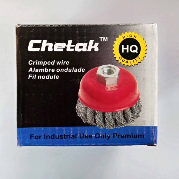 Chetak+RG Gold Combo Steel Twisted Cup Brush (3 inch), Brass Circle Wire Brush (3 inch) - Image 8