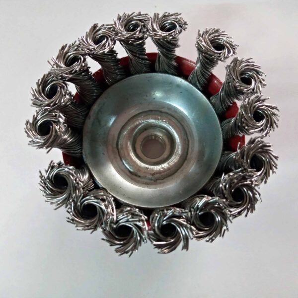 Chetak+RG Gold Combo Steel Twisted Cup Brush (3 inch), Brass Circle Wire Brush (3 inch) - Image 4