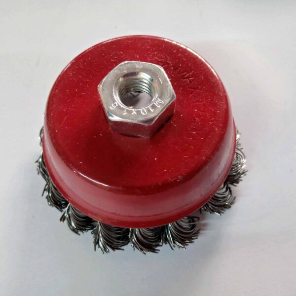 Chetak+RG Gold Combo Steel Twisted Cup Brush (3 inch), Brass Circle Wire Brush (3 inch) - Image 5