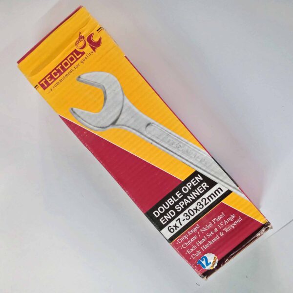 TECTOOL- 6X7 TO 20X22 - 8PCS Double Sided Open End Wrench  (Pack of 8 Pcs) - Image 8