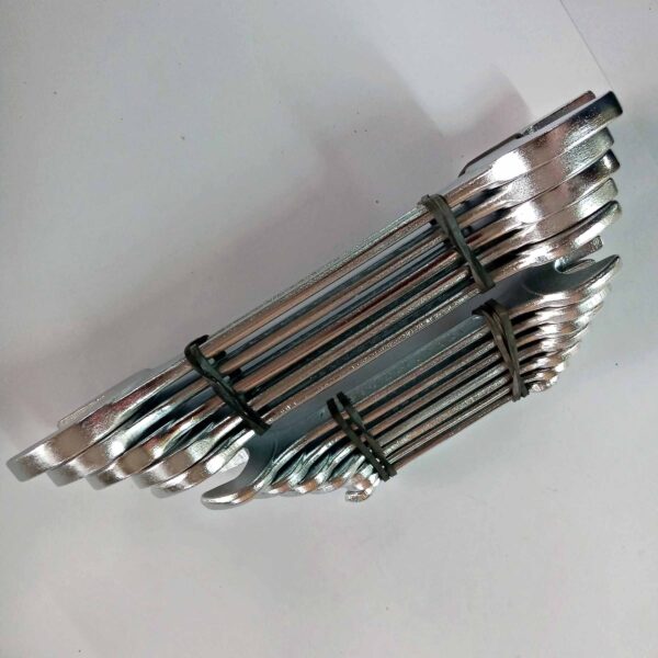 TECTOOL- 6X7 TO 20X22 - 8PCS Double Sided Open End Wrench  (Pack of 8 Pcs) - Image 5