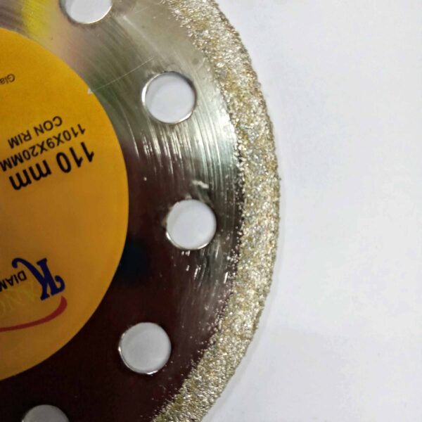 KANGARO series DIAMOND BLADES FOR GLASS/MARBLE 110MM RIM-2 PCS - Image 3