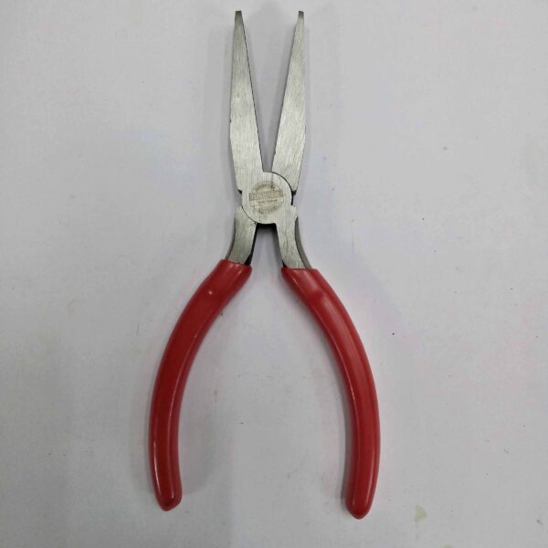 AMBITEC- 6.5 Inch 165 mm Lineman Combination Needle Long Flat Nose Pliers Insulated With Thick C. A. Sleeve - Image 6