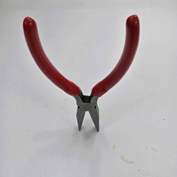 AMBITEC- 6.5 Inch 165 mm Lineman Combination Needle Long Flat Nose Pliers Insulated With Thick C. A. Sleeve - Image 3