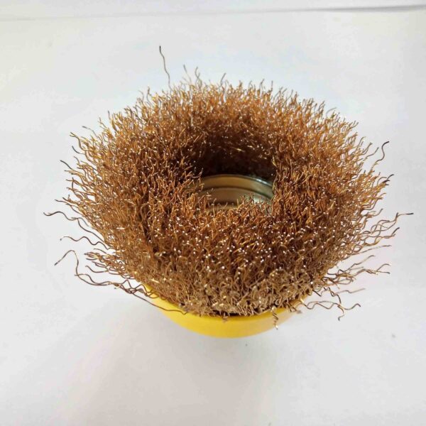 AKARI Brass Circle Wire Brush (3 inch) 2 Pcs Set M14 - Image 4