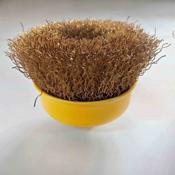 AKARI Brass Circle Wire Brush (3 inch) 2 Pcs Set M14 - Image 7