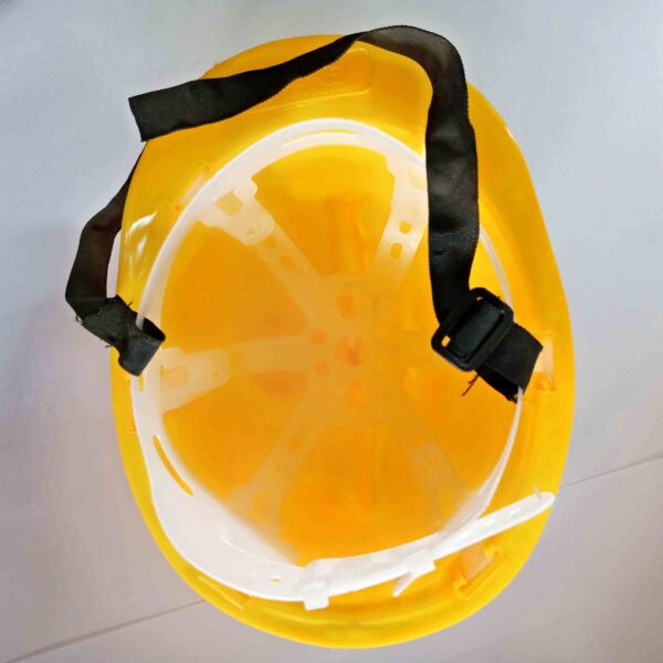 MICRO Safety Labour Helmet (Yellow) -3 Pcs Set - Image 3