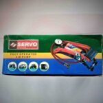 SERVO-SINGLE CYLINDER Steel Chrome Plated Air Foot Pump - Image 9