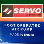 SERVO-SINGLE CYLINDER Steel Chrome Plated Air Foot Pump - Image 10