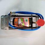SERVO-SINGLE CYLINDER Steel Chrome Plated Air Foot Pump - Image 5