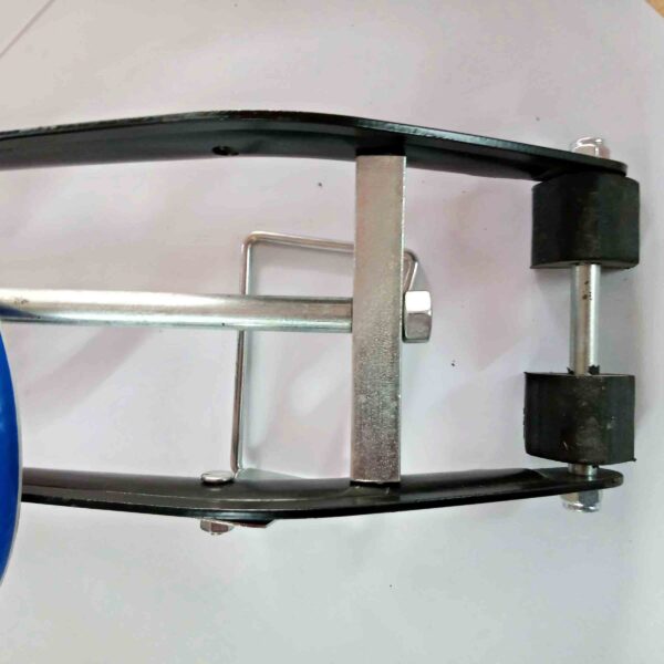 SERVO-SINGLE CYLINDER Steel Chrome Plated Air Foot Pump - Image 8