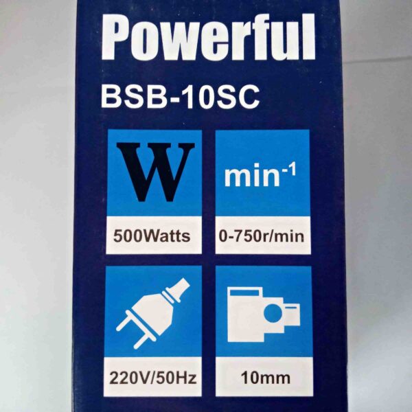 BLUTEC Electric Screwdriver Drill With Led Function BSB-10SC, 10mm - Image 14