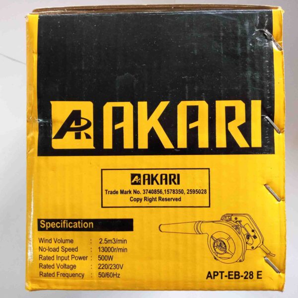 AKARI  500 W ABS Plastic Heavy Duty Electric Air Blower (GREEN) - Image 7