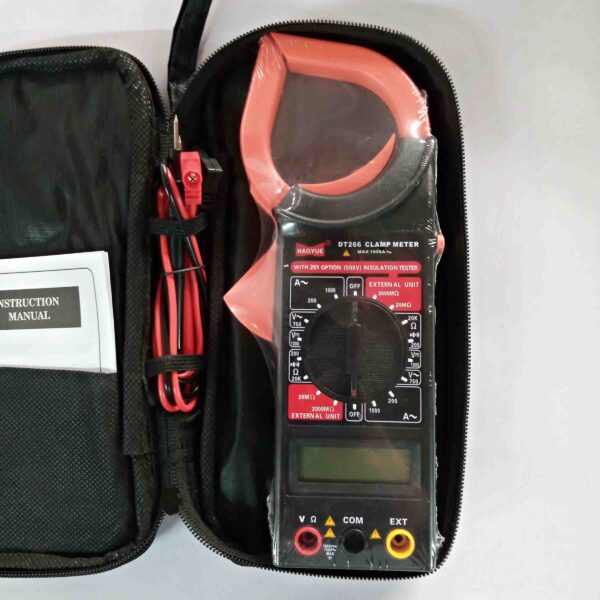 HAOYUE- Digital Multimeter DT-266 Clamp Meter - Image 3