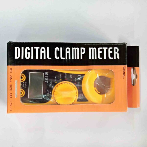 Digital Multimeter MT-87 Clamp Meter Small Size - Image 2