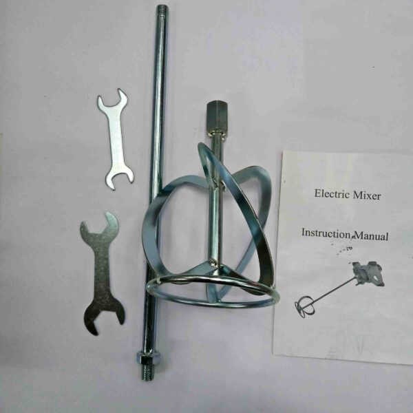 BLUTEC-Heavy Electric Putty Mixer 1600W/1050 rpm For Efficient Mixing of Paint And Wall Putty,Copper Motor - Image 10