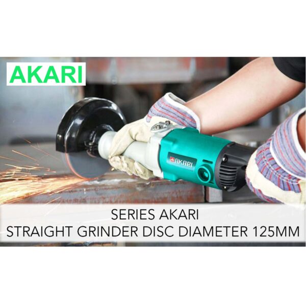 AKARI-Corded Electric Straight Grinder/Sander For Professionals (5 Inch) - Image 18