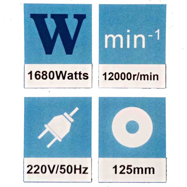 BLUTEC PROFESSIONAL MARBLE CUTTER 125MM - Image 11