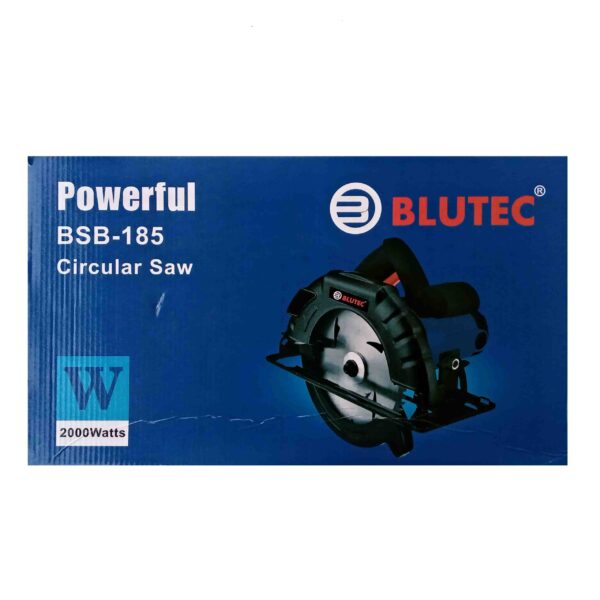 BLUTEC-BSB 185- 7 inch Corded Electric Circular Saw Adjustable Cutting Depth/Bevel Cutting - Image 11
