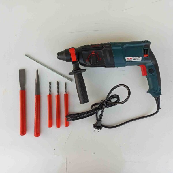 CLIF Premium- HEAVY DUTY DEMOLITION ROTARY HAMMER 26MM REVERSIBLE - Image 4