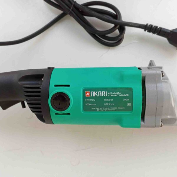 AKARI-Corded Electric Straight Grinder/Sander For Professionals (5 Inch) - Image 4