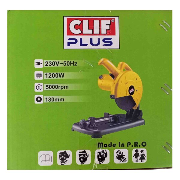 CLIF PLUS-180Mm -7"-1200Watt Power-Metal/Steel Cutting Mini Portable Chop Saw/Electric Mini Cut Off Machine - Image 2