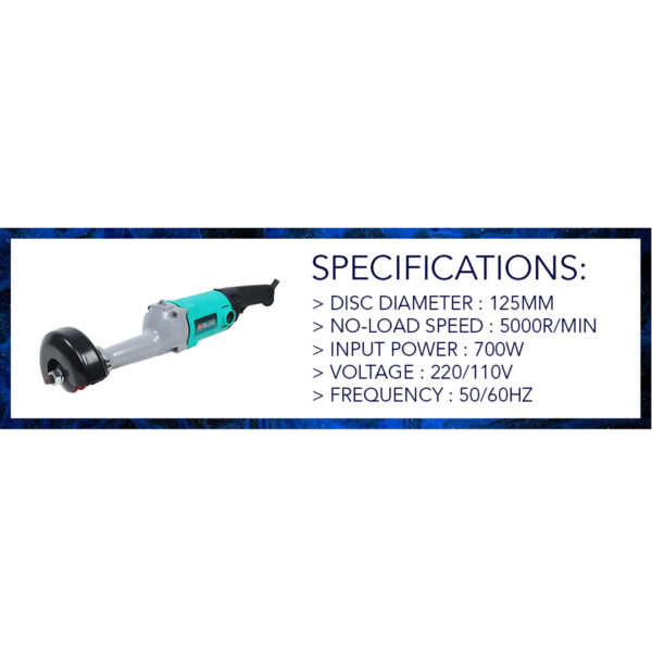 AKARI-Corded Electric Straight Grinder/Sander For Professionals (5 Inch) - Image 17