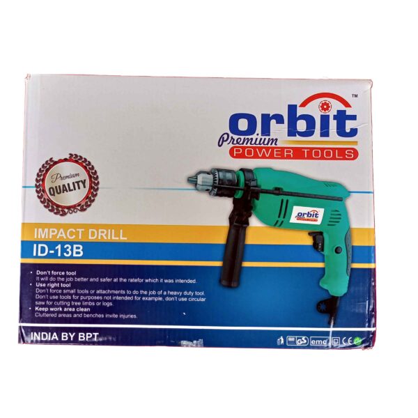 ORBIT 13 MM IMPACT DRILL MACHINE REVERSIBLE ID13B - Image 9