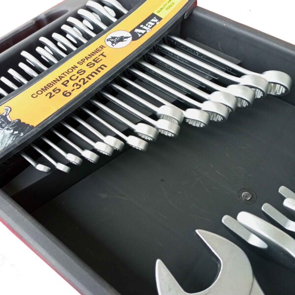 IMG_20220611_173605_899 AJAY Combination spanner Wrench 6mm TO 32mm | 25 Pcs Set - Image 6