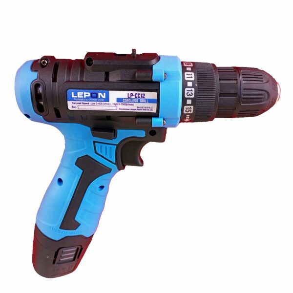 LEPON - Heavy Duty 12v Cordless Drill/Screw Driver with 2 Batteries - Image 4