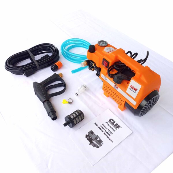 CLIF PROFESSIONAL- Heavy Duty Multipurpose Electric Pressure Washer (RS-10A)-2400W, 80-160BAR - Image 14