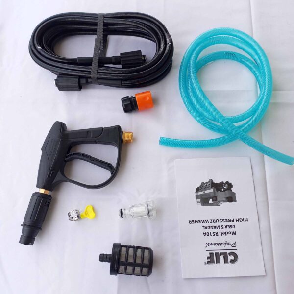 CLIF PROFESSIONAL- Heavy Duty Multipurpose Electric Pressure Washer (RS-10A)-2400W, 80-160BAR - Image 15