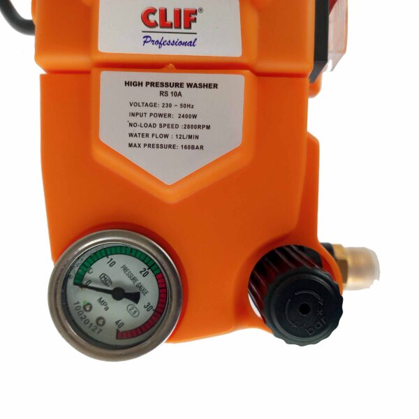 CLIF PROFESSIONAL- Heavy Duty Multipurpose Electric Pressure Washer (RS-10A)-2400W, 80-160BAR - Image 5