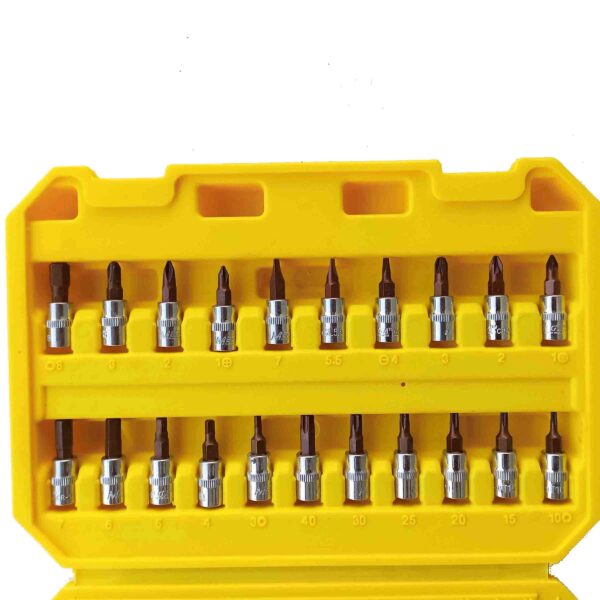 MEGA Professional 1/4" DRIVE Socket Set  Heavy Duty [46 PCS] - Image 3
