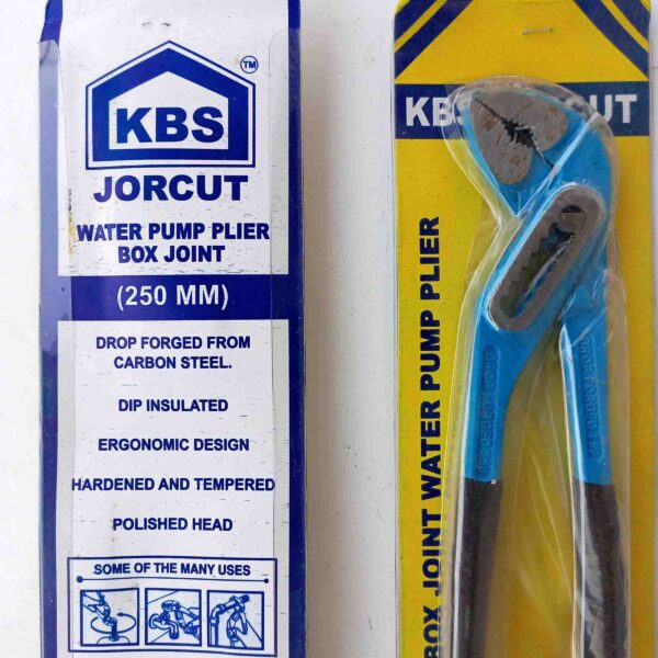 KBS JORCUT Box Joint Water Pump Plier - 10 Inch- SET Of 2 Pcs - Image 5