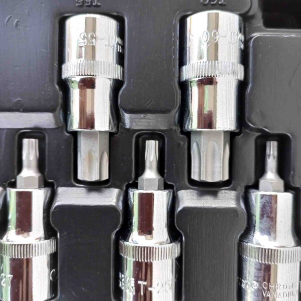 EASTMAN- E3014- 9-Piece 1/2'' Drive Torx Bit Socket Set - Image 4