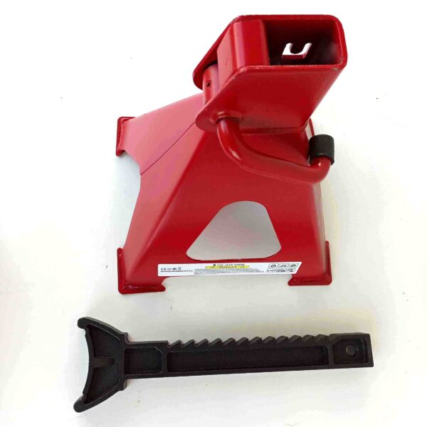 PROFESSIONAL 6 TON STEEL CAR JACK STAND WITH HEAVY DUTY SELF LOCKING RATCHET HANDLE (AUTOMOTIVE) (SET OF 2 PIECES) - Image 3