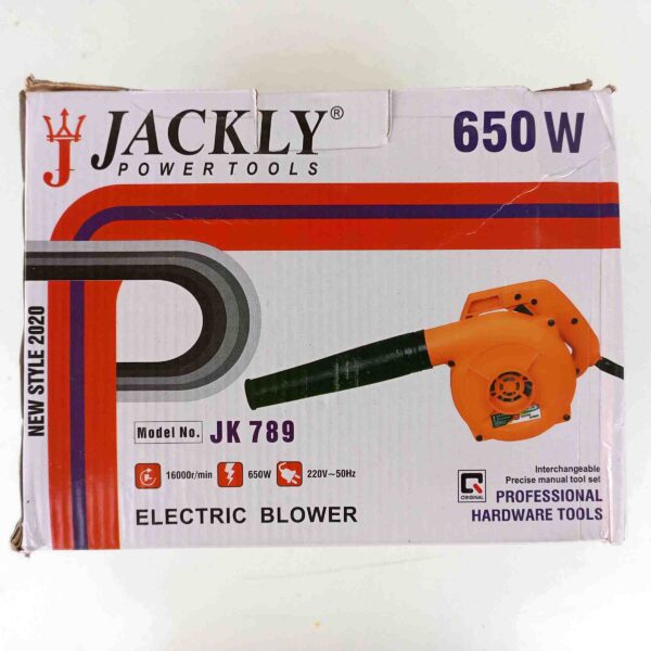 JACKLY JK789-Made in INDIA Multipurpose Nylon Body Copper Winding Electric Air Blower - Image 9