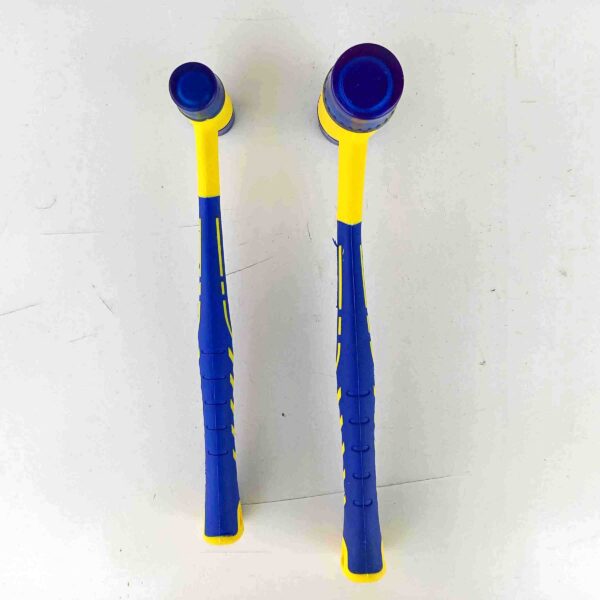 Long Lasting Double Faced 25mm/40mm Hammer-1Pcs each Nylon Hammer Head, Rubber Mallet Head.(Color: Blue) - Image 2