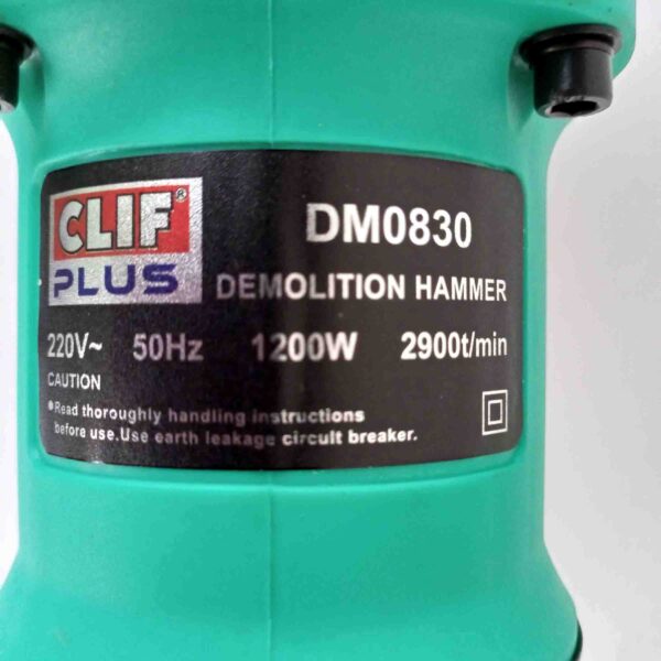 CLIF PLUS HEAVY DUTY-DEMOLITION HAMMER -0830T BREAKER -DM0830 - Image 12