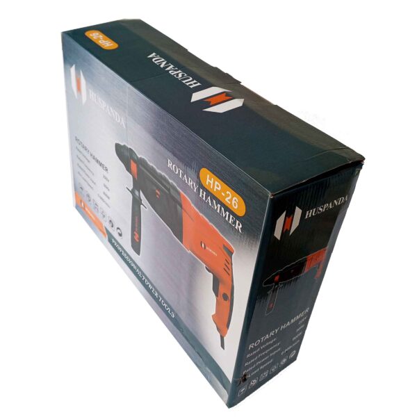 HUSPANDA- HEAVY DUTY DEMOLITION ROTARY HAMMER 26MM REVERSIBLE - Image 12