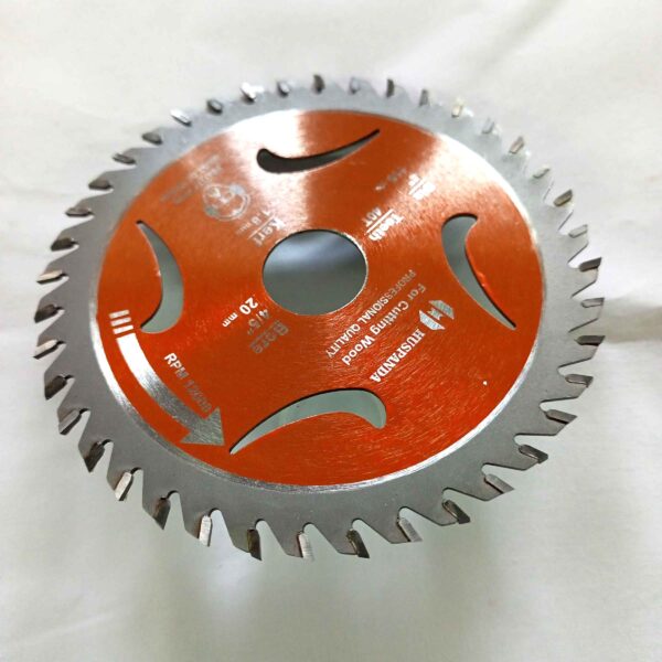 HUSPANDA- CARBIDE TIPPED SAW BLADE FOR WOOD 4"-110mm-40 Teeth-2 PCS SET - Image 5