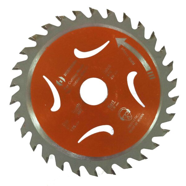 HUSPANDA- CARBIDE TIPPED SAW BLADE FOR WOOD 5"-125mm-30Teeth-2 PCS SET - Image 3