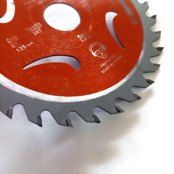 HUSPANDA- CARBIDE TIPPED SAW BLADE FOR WOOD 5"-125mm-30Teeth-2 PCS SET - Image 6