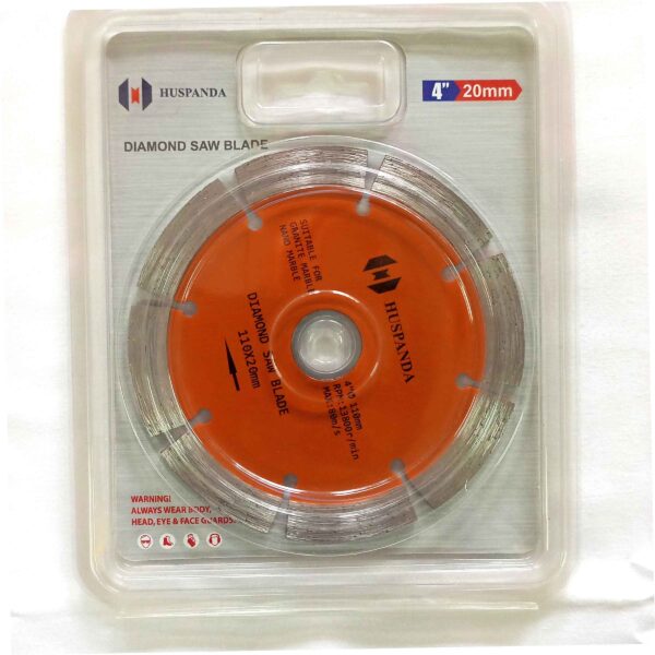 HUSPANDA DIAMOND BLADES FOR GRANITE 110MM- 2 PCS - Image 7