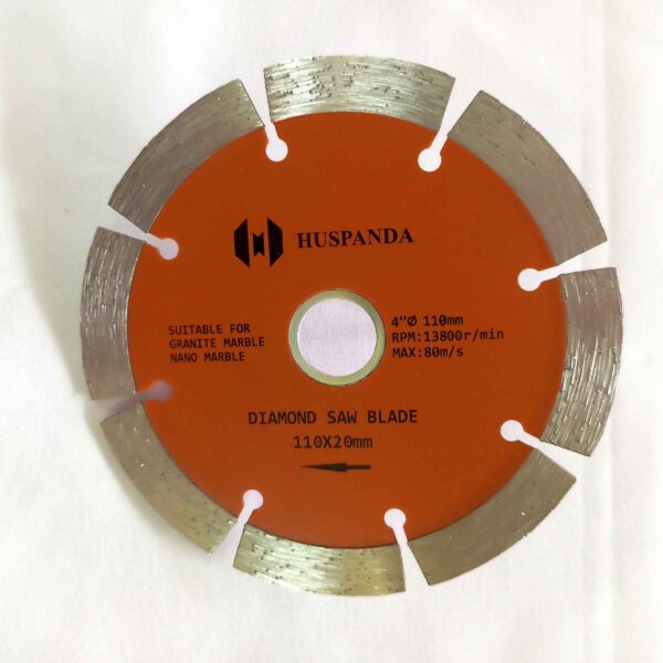 HUSPANDA DIAMOND BLADES FOR GRANITE 110MM- 2 PCS - Image 3