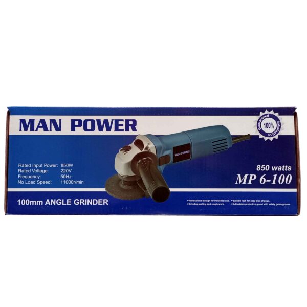 MAN POWER ANGLE GRINDER  -6-100 Series-100MM - Image 8