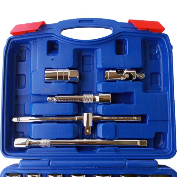 IMG_20220617_174029_783 GS KING TOOLS  24 PCS 1/2" DRIVE HEX SOCKET SET HEAVY DUTY - Image 3