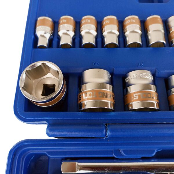 IMG_20220617_174123_526 GS KING TOOLS  24 PCS 1/2" DRIVE HEX SOCKET SET HEAVY DUTY - Image 8
