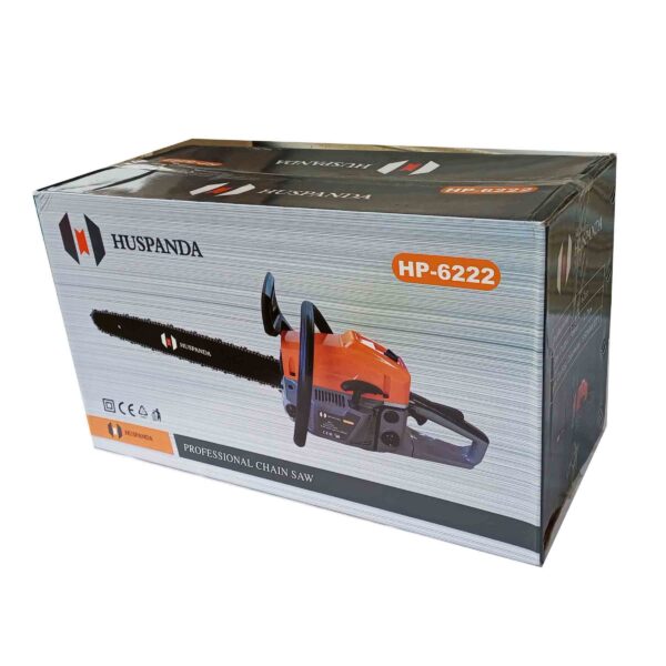 HUSPANDA Heavy duty 22” Professional Wood Cutter Chain Saw Gasoline 62CC Chainsaw machine Fuel Chainsaw - Image 8